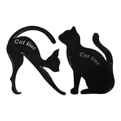 GENERICO - 2 Unidades Plantilla Delineador De Ojos - Gato