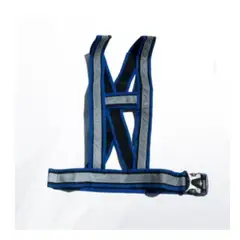 GENERICO - TIRAS REFLECTIVAS MOTO AZUL