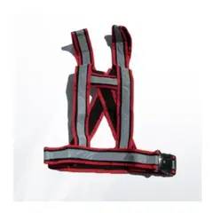 GENERICO - TIRAS REFLECTIVAS MOTO ROJA