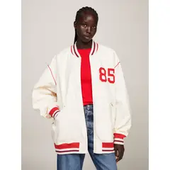 TOMMY HILFIGER - Chaqueta De Béisbol Con Escudos Th