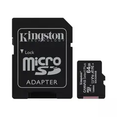 KINGSTON - Memoria Micro Sd 64gb 100mbs Adaptador Full Hd