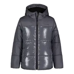 CALVIN KLEIN - Chaqueta Gris Acolchada Con Cierre Para Niño