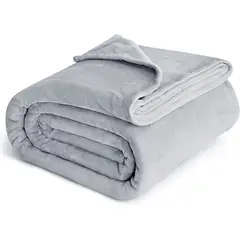 SIRENITAS - Cobija térmica Cama Doble 220x2m - Gris perla