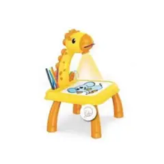 AFM - Mesa De Dibujo Para Niños Con Proyector + 12 Lápiz De Color