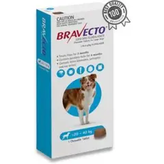 BRAVECTO - Antiparasitario SPOT 20 - 40 KLS
