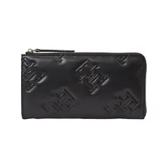 TOMMY HILFIGER - Billetera Grande Con Estampado Del Monograma Th