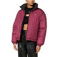 CALVIN KLEIN - Chaqueta De Plumas Reversible 90S Mujer Morado