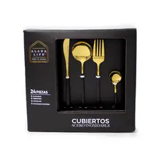 ALANA LIFE - Set de cubiertos x 24 Piezas - Buenos Aires