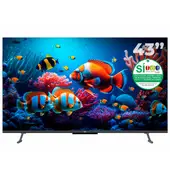 KALLEY - TV 43" Pulgadas 109 cm K-GTV43UHDQV 4K-UHD QLED Smart TV Google