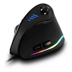 GENERICO - Mouse Gamer Vertical Zelotes C-18 Para Juegos con Cable Programable