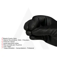 GENERICO - Guante Nylon-Poliuretano Talla 10 Docena