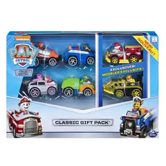 SPIN MASTER - Paw Patrol Set X6 Carritos Metal Escala 155 Originales