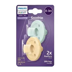 AVENT - Chupos Mamilas Entretencion Soothie Redonda 0-3m