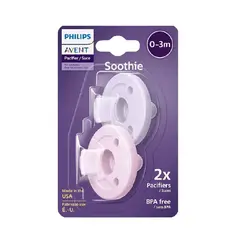 AVENT - Chupos Mamilas Entretencion Soothie Redonda 0-3m