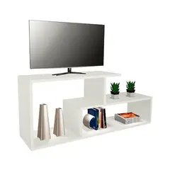 GENERICO - Mesa tv mueble para televisor moderna blanca