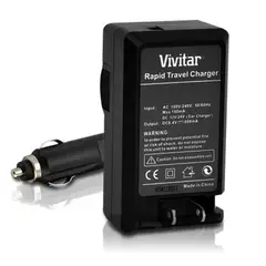 VIVITAR - Cargador LP-E6 para Canon 7D 5D 6D 70D