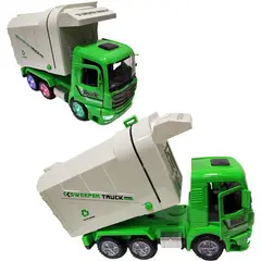 MAZUGI - Camión juguete carro construcción con luces y sonido