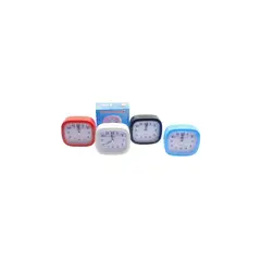 MAZUGI - Reloj maquinaria silenciosa análogo luminoso silencioso mesa
