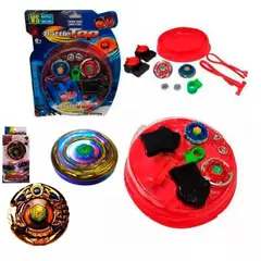GENERICO - Estadio batalla beyblade +dos + 1 con luz beyblade