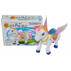GENERICO - Juguete corcel pegasus unicornio my little pony alas niñas