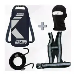AFM - COMBO DRYBAG BALACLAVA PULPO TIRA REFLECTIVA