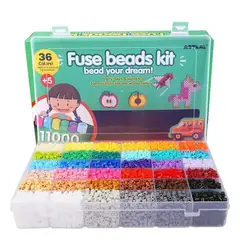ARTKAL - Kit Hama Beads 36 Colores Tableros y más 5mm Midi