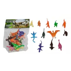 MAZUGI - Dinosaurios Pequeños Por 10und Goma Juguetes