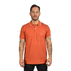 HAMER - Camiseta tipo polo para hombre con bolsillo.