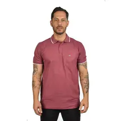 HAMER - Camiseta tipo polo para hombre con bolsillo.