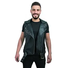 SACATE - Chaleco para hombre Cruzada - tipo chamarra