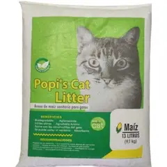 WOOD PETS - ARENA SANITARIA PARA GATOS DE MAIZ 9.1 KG.
