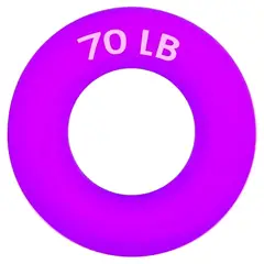 GENERICO - Anillo aro tensor para mano pilates ejercicio lb gimnasio