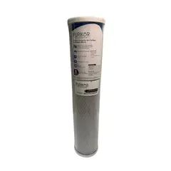 PURIKOR - Filtro Cartucho Carbon Activado Bloque 20 Pulgadas Big Blue 5 Micras