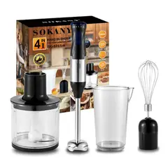 SOKANY - Batidora De Mano 1000w 4 En 1 Multifuncional