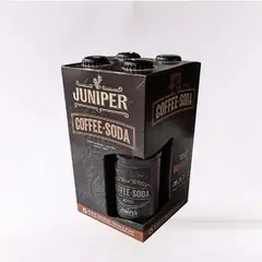 JUNIPER - BEBIDA COFFEE SODA CAJA X 4 UNIDADES