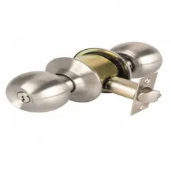 GATO - Cerradura alcoba pomo cromo mate REF-727102 UEx30