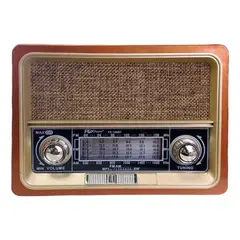 DIANSHENG - Radio 3 Bandas Bluetooth Retro Vintage Usb Original