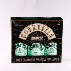 JUNIPER - CÓCTEL GIN & TONIC - RTD-TREE PACK