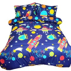 GENERICO - Cubrelecho infantil niños-niñas cama semidoble Wonder Home