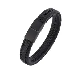 CLOCK - BRAZALETE BERLIN FINE LEATHER - NEGRO BRA-30