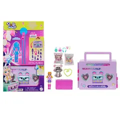 POLLY POCKET - Muñeca Fiesta Disco Fashion Reveal