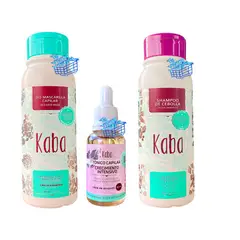 KABA - Shampoo + Biomascarilla + Tonico Capilar