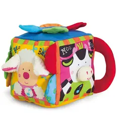 MELISSA & DOUG - Sonajero Cubo Musical Melissa&Doug Texturas Para Bebe