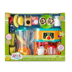 SPARK - Juguete Set Utensilios Cocina X25pcs Funciones Reales