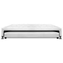 MAGIC CLASS - CAMA NIDO DUPLEX 100X190 MICROFIBRA BLANCO