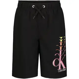 CALVIN KLEIN - Bermuda Con Logo Negro Niño