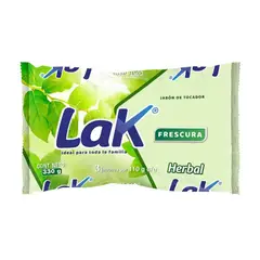 AZUL K - Jabon Lak Herbal Frescura x 3 Und x 110g C/U