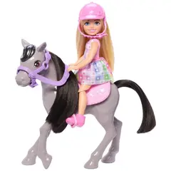 BARBIE - Muñeca Chelsea Paseo En Pony