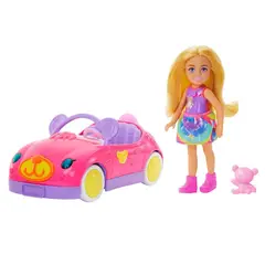 BARBIE - Chelsea Muñeca Y Auto De Osito