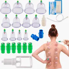 GENERICO - Ventosas de Vacumterapia China Set X12